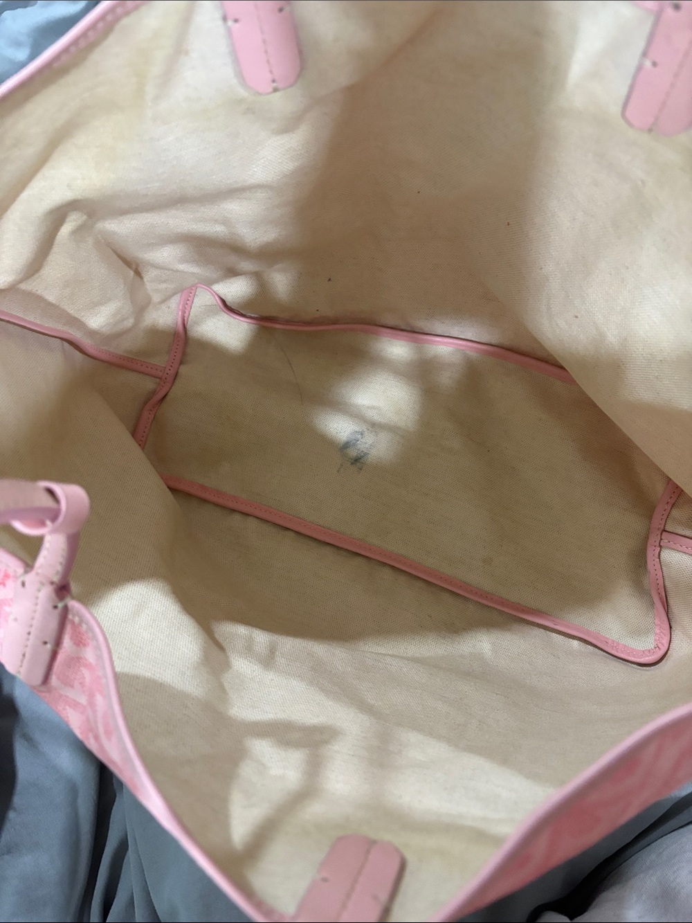 Goyard Pink Saint Louis Tote bag - Picture 3 of 5